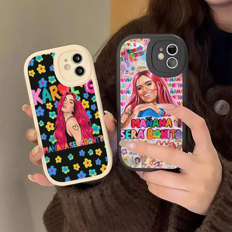 

Karol G Manana Sera Bonito Phone Case for iPhone 13 12 11 14 Pro Max Xs X Xr 7 8 Plus Se 2022 Hard Leather Silicone Cover