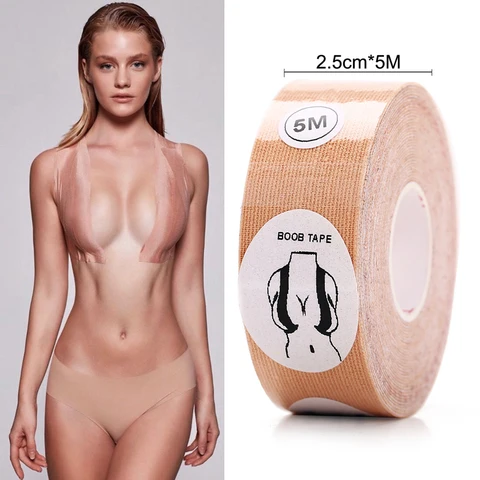 Bikini Women's Underwear Boob Tape Bras Push Up Bralette Strapless Pad Summer Sexy Accessories Adhesive Invisible Push Up Bra