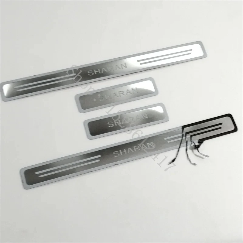 Стайлинг автомобиля Накладка на порог из нержавеющей стали защитная накладка