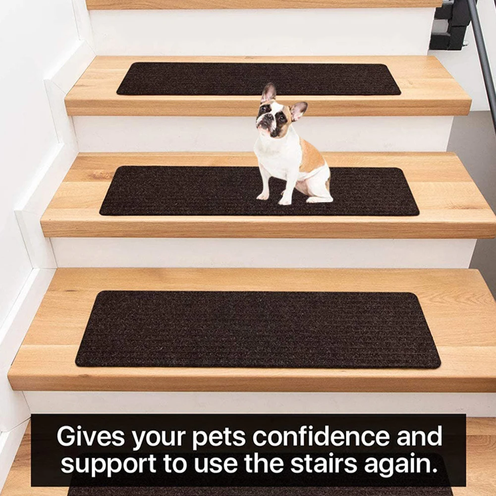 

New 20*76cm Non-Slip Carpet Stair Treads Non-Skid Safety Rug Slip Resistant Indoor Runner For Kids Elders And Pets Home Textile