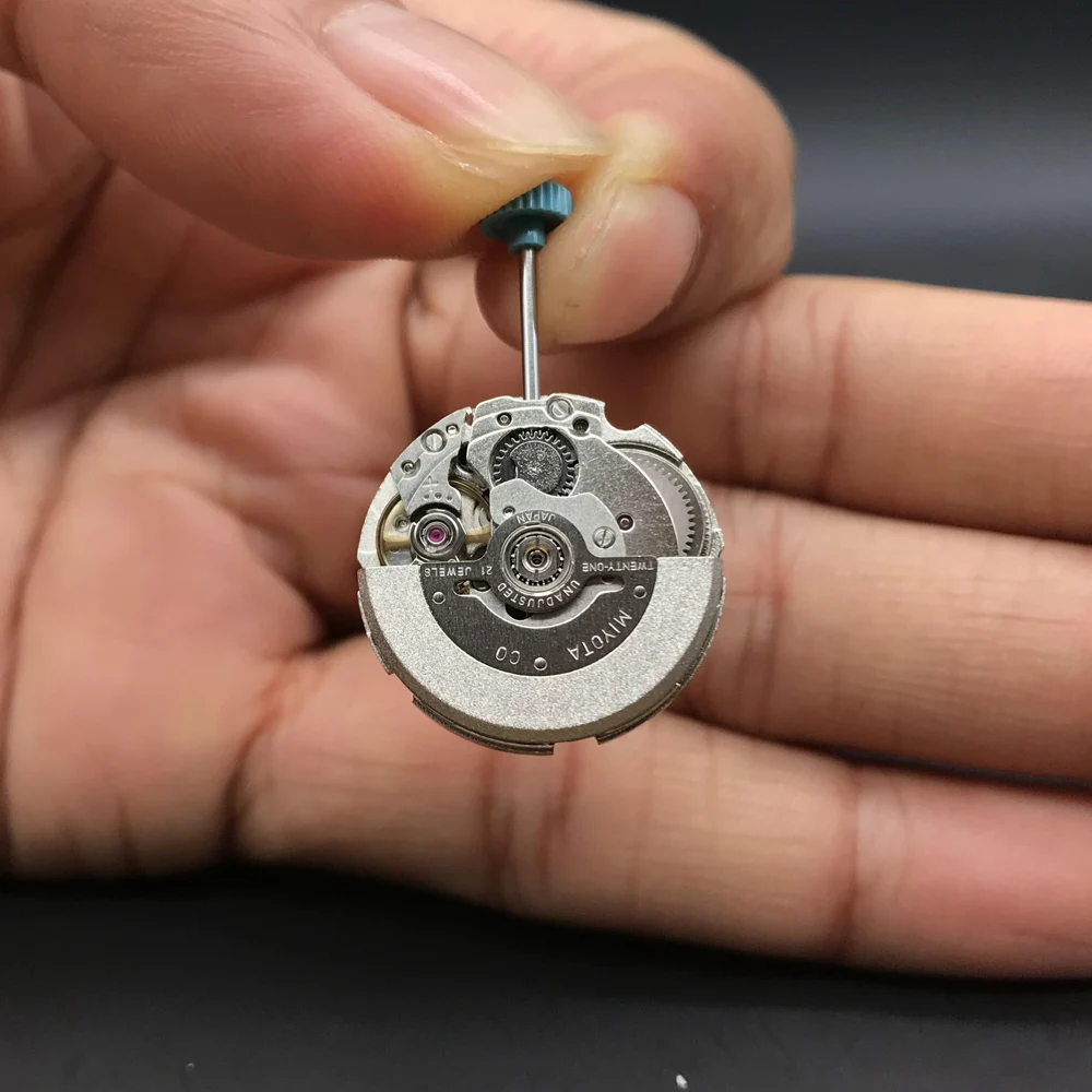 

Автоматический механический механизм Miyota 6T15, женские часы маленького размера с автоподзаводом и датой, Япония, Citizen 21 Jewels Movt
