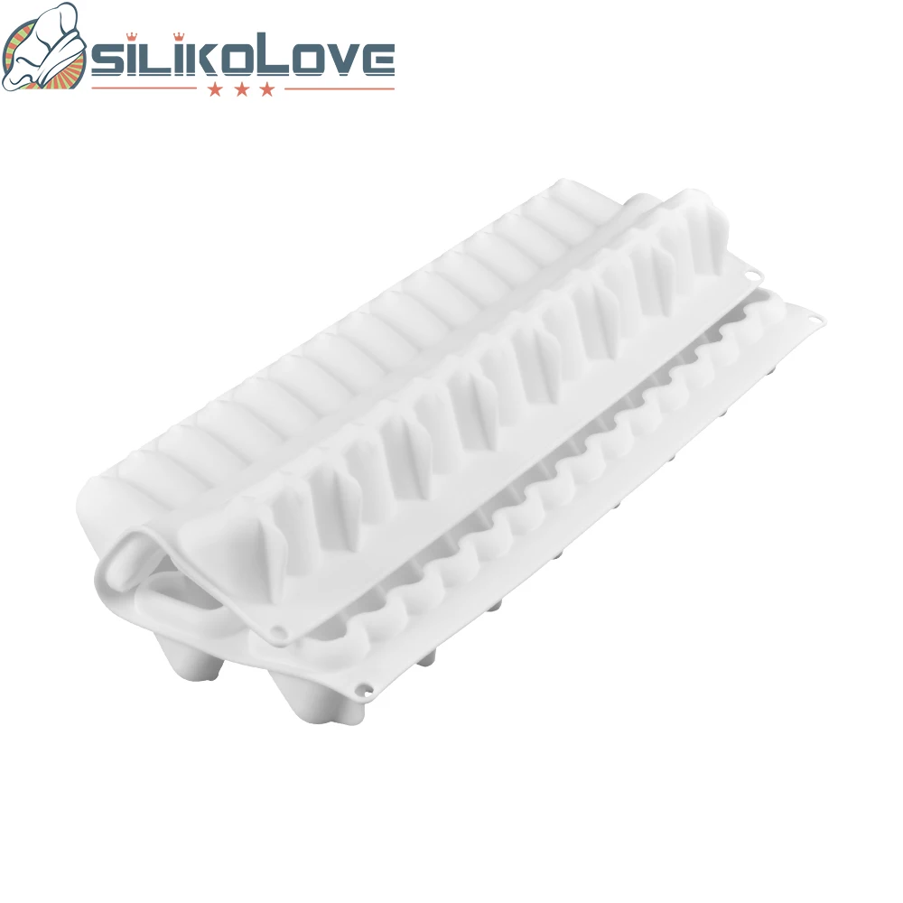 Силиконовая форма SILIKOLOVE для выпечки во французском Муссе Большая гусеница | Дом и