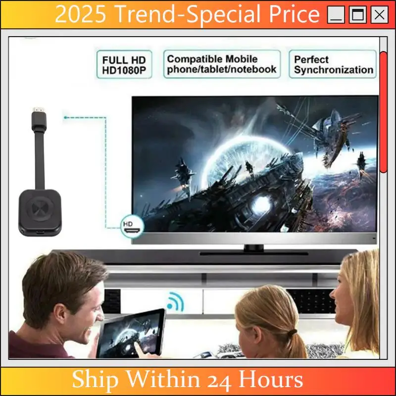 Фото CHYY Top W13 TV Stick ТВ-ключ-приемник HD для Mirascreen для Miracast HDTV Display Dongle TV Stick для Ios Android №3