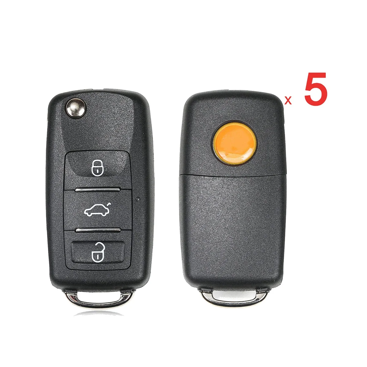 Для XKB510EN Универсальный провод дистанционный ключ брелок 3 кнопки для B5 тип VVDI