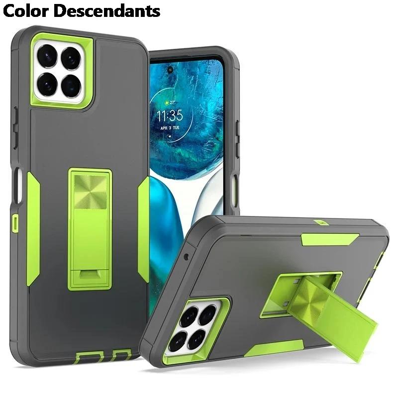 Матовый чехол-подставка для Boost Celero 5G Plus противоударный магнитный держатель