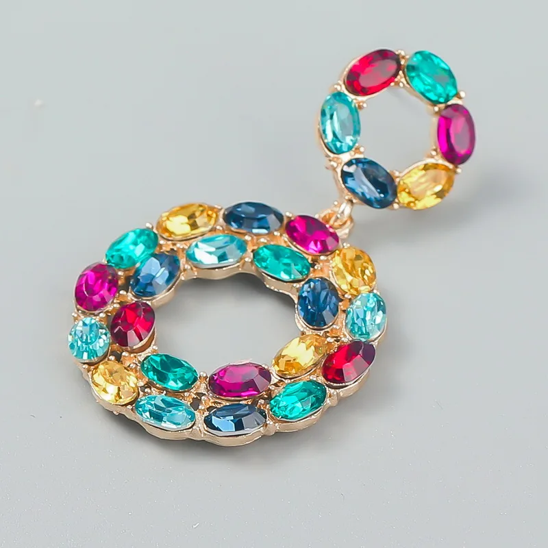 Женские серьги-подвески высокого качества свадебные украшения роскошные в виде