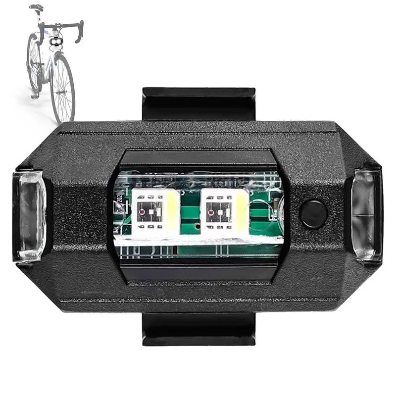 

LED Aircraft Strobe Lights 3 Colors Anti Collision Strobe Light Lightweight Rechargeable LED Night Flight Signal Flashing Light