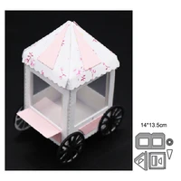 kiosk candy box frame metal cutting dies diy scrapbooking paper photo album crafts mould cards punch stencils