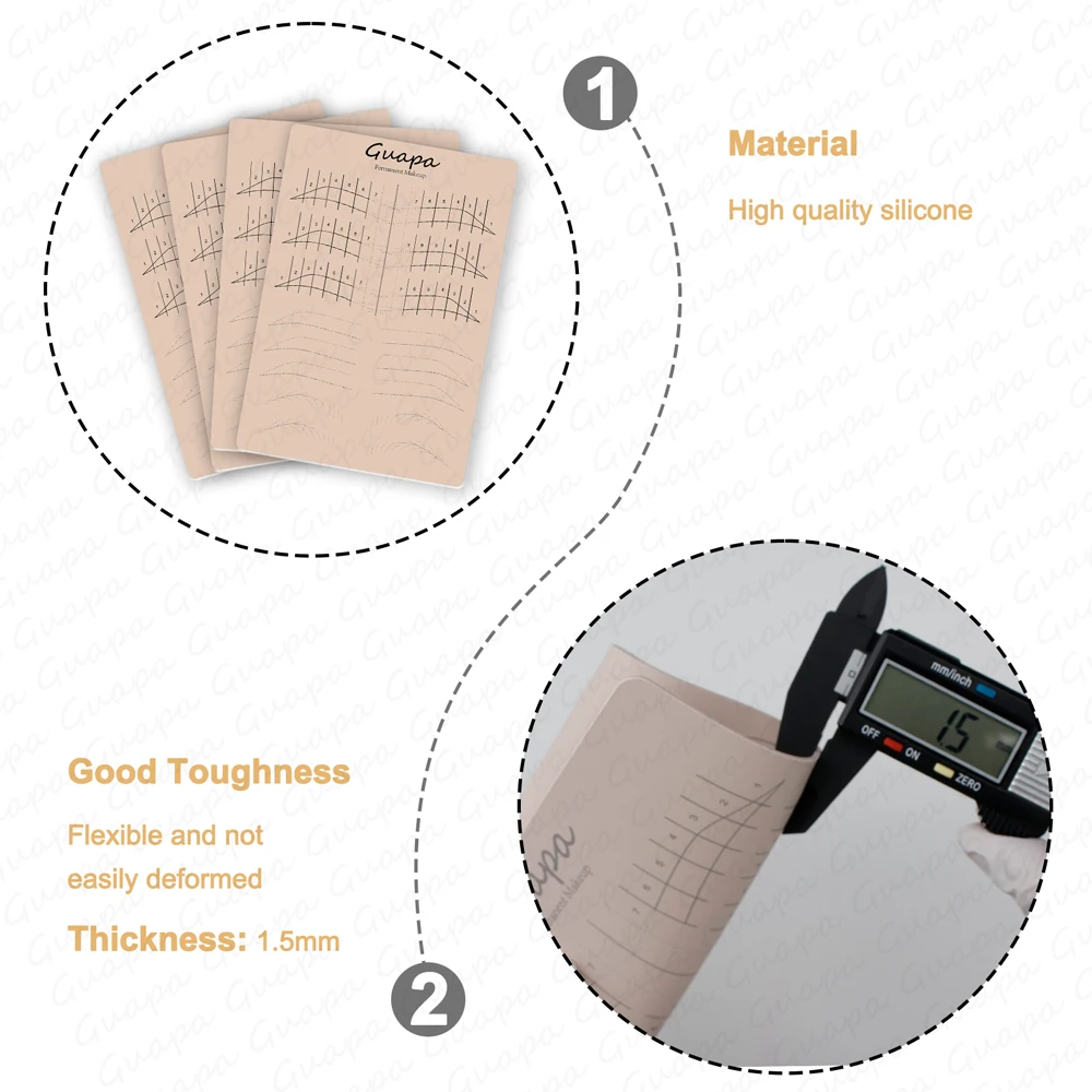 Искусственные шкуры с перманентными блестками Реалистичная тренировочная