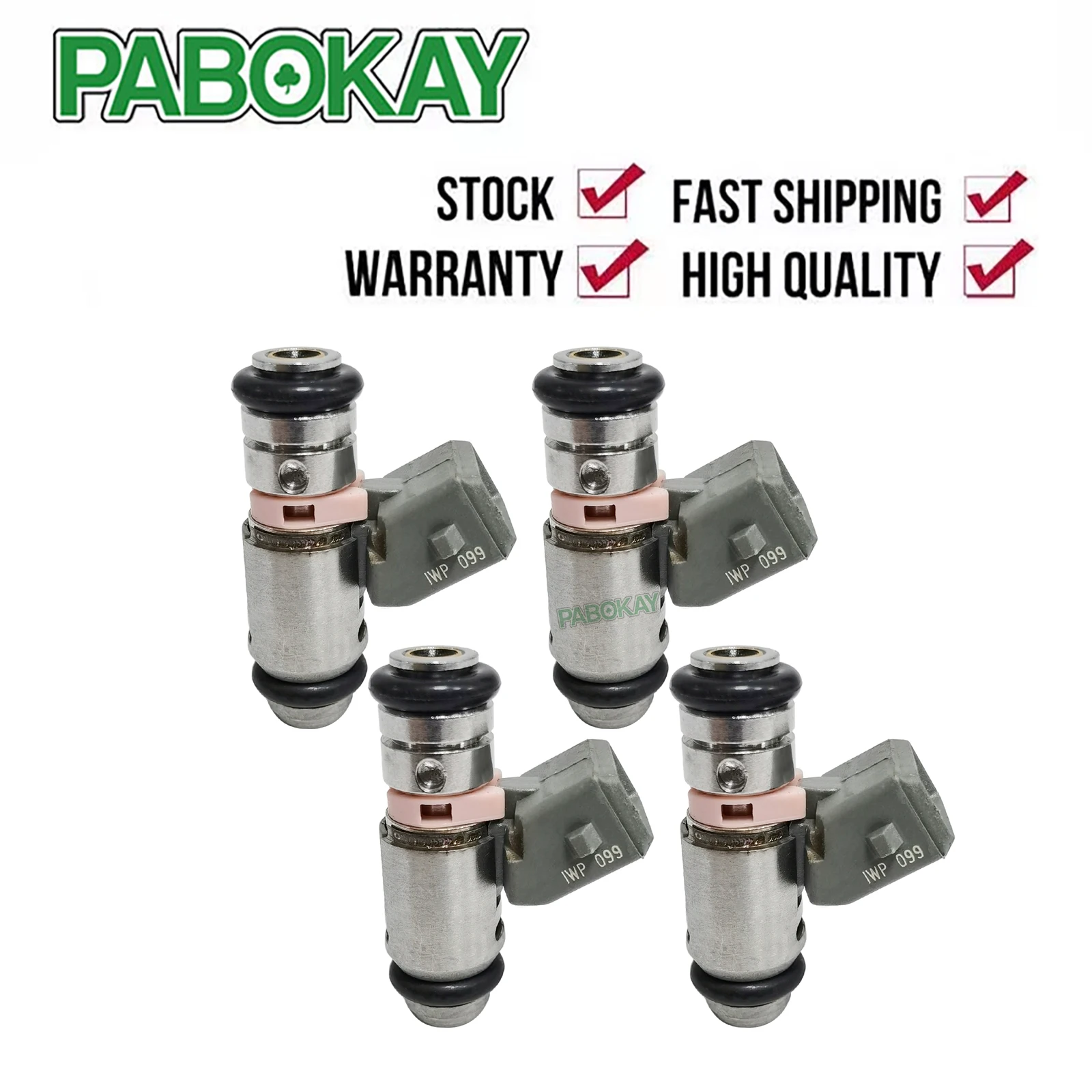 4 шт. топливная форсунка IWP099 0280158168 75112099 805001388502 8200025248 Для Renault Clio II Kangoo Twingo Thailia 1.2(i)