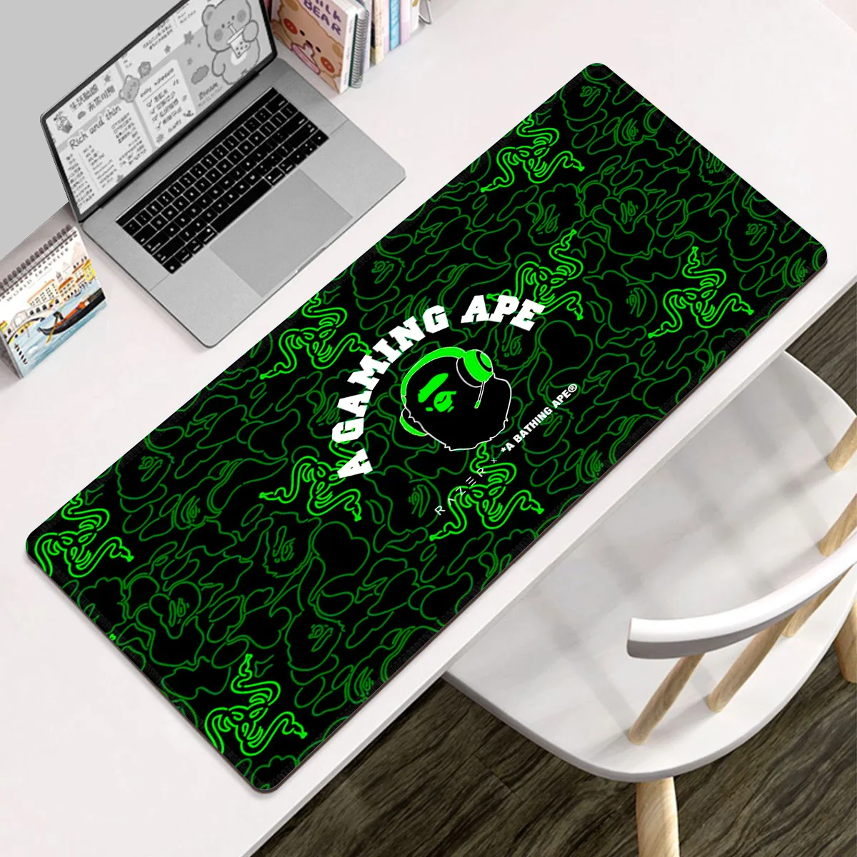 

Mouse Pad Xxl Razer Logo Gaming Mousepad Speed Mouse Gamer Accessories Keyboard Mouse Mat 90x40 Office Desk Mats Rubber Pads