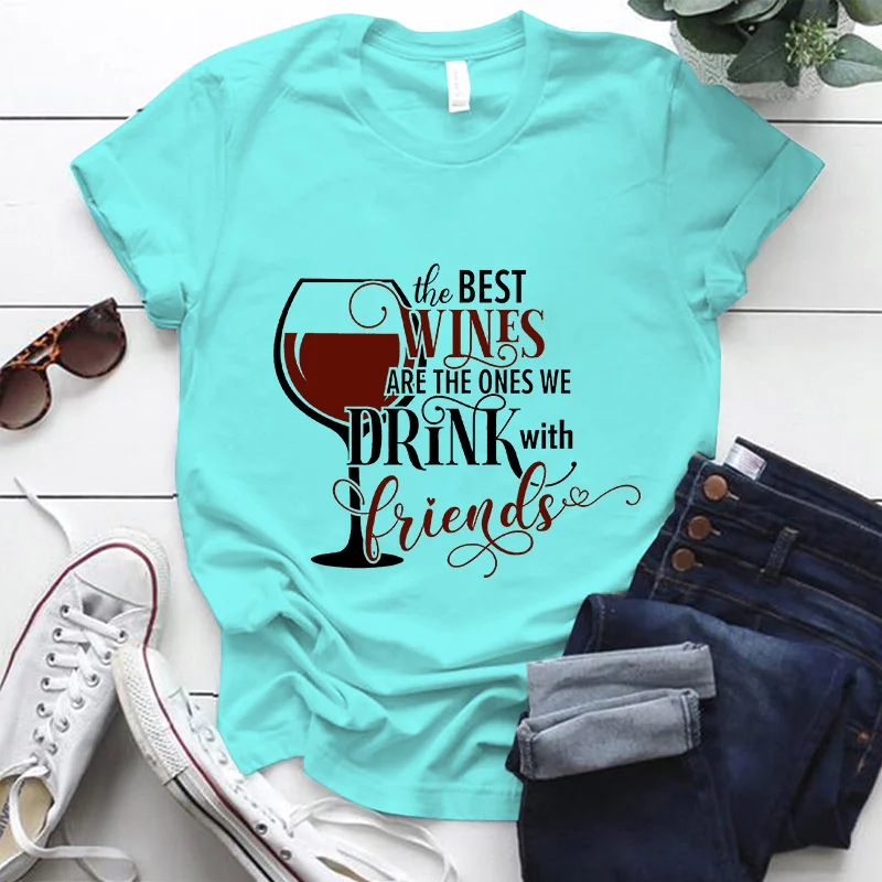 

Футболка женская с принтом «Лучшие вина»