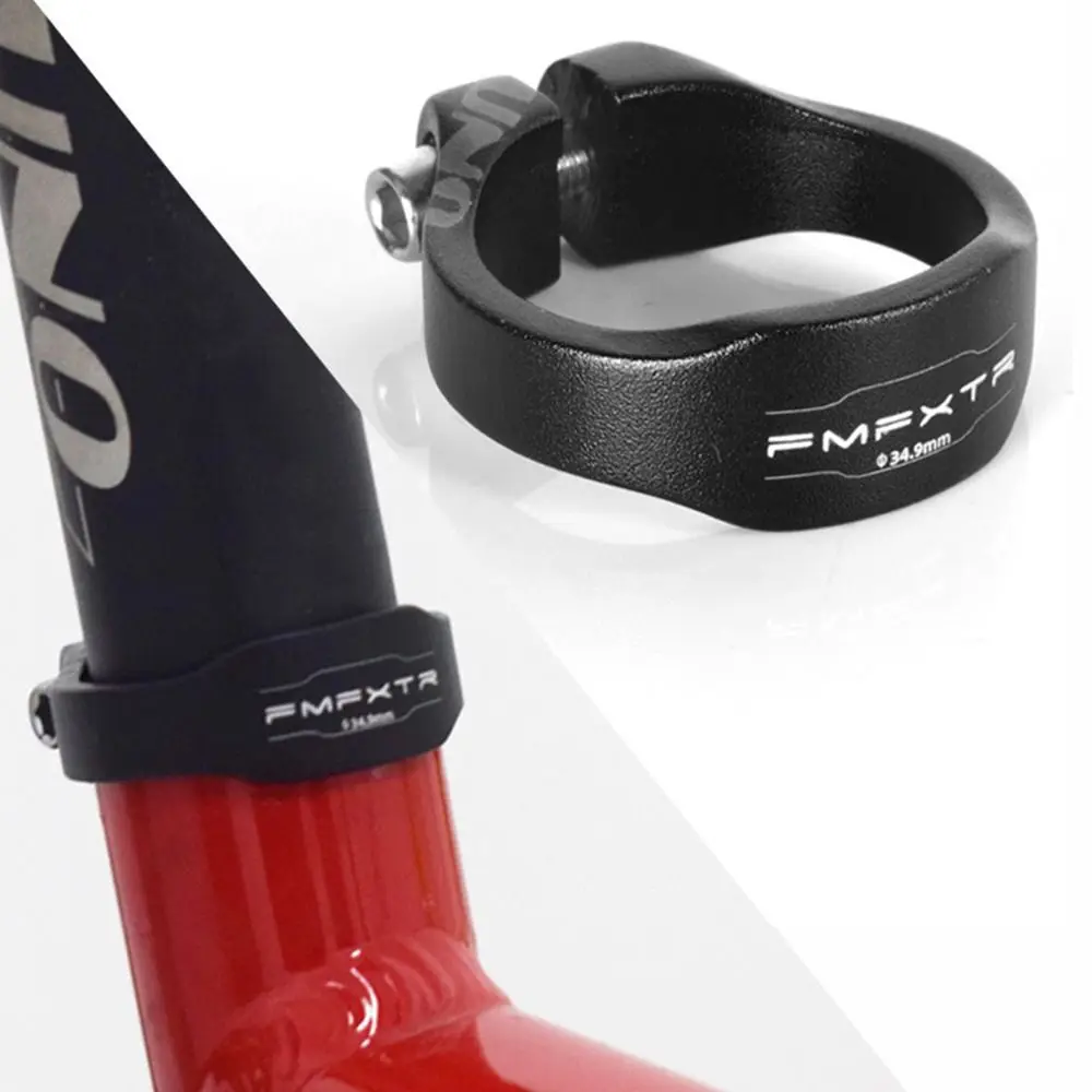 31 8 мм/34 9 мм зажим для подседельного штыря велосипеда черный красный алюминиевый