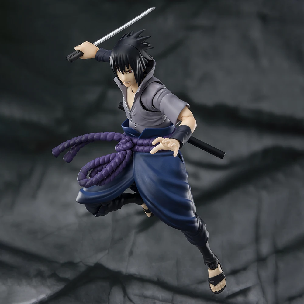 Фигурка Bandai S.H. Фигуртс Саске Учиха из аниме Кто несет любую ненастоятельность