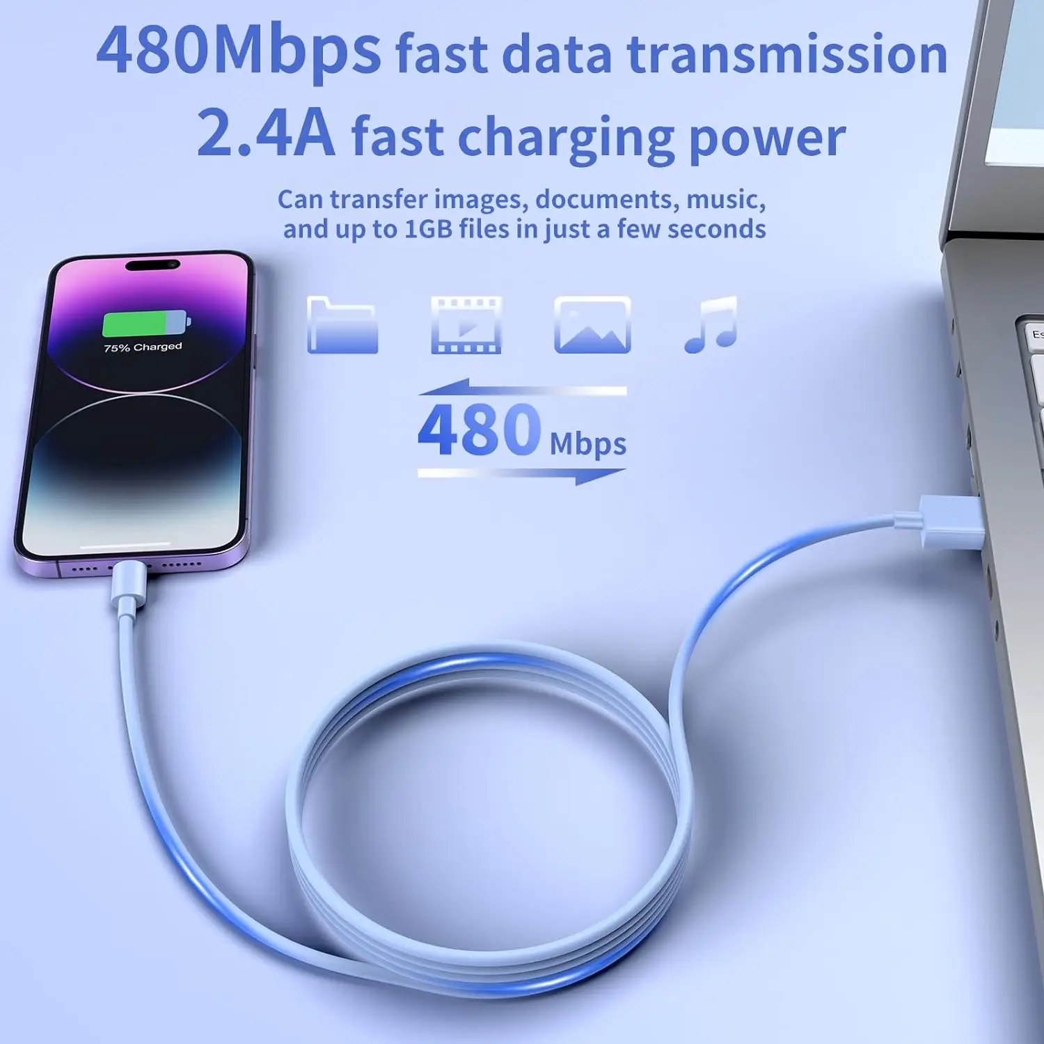 Высокоскоростной Зарядный Кабель Для iPhone 14 13 12 11 Pro Max Комбинированный Комплект Из