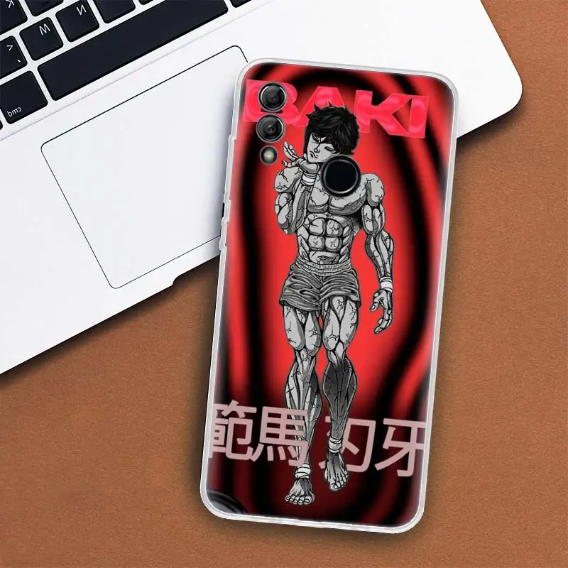 Оригинальный чехол Baki the Grappler для Huawei Honor 50 20 Pro P Smart Z 2021 Y5 Y6 Y7 Y9 10i 9 Lite 9X 8A 8S 8X 7S 7X 7
