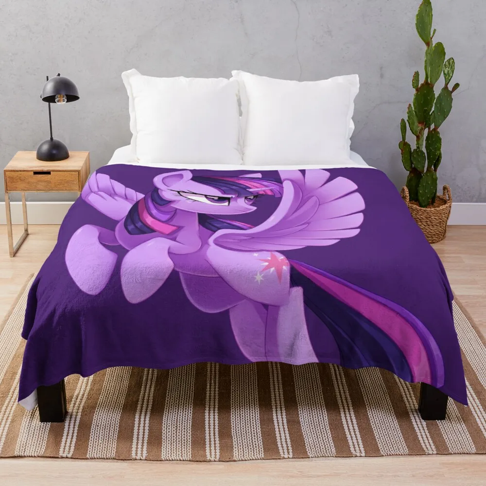 

Twilight Sparkle Throw Blanket Furry Blanket