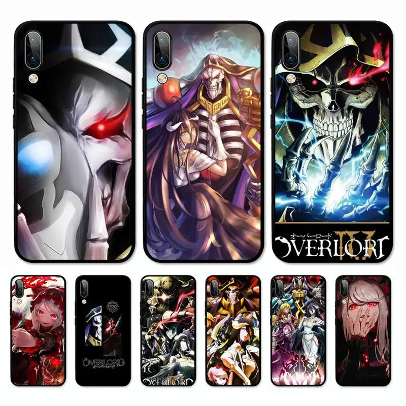 

OVERLORD Anime manga Phone Case for Vivo Y91C Y11 17 19 17 67 81 Oppo A9 2020 Realme c3
