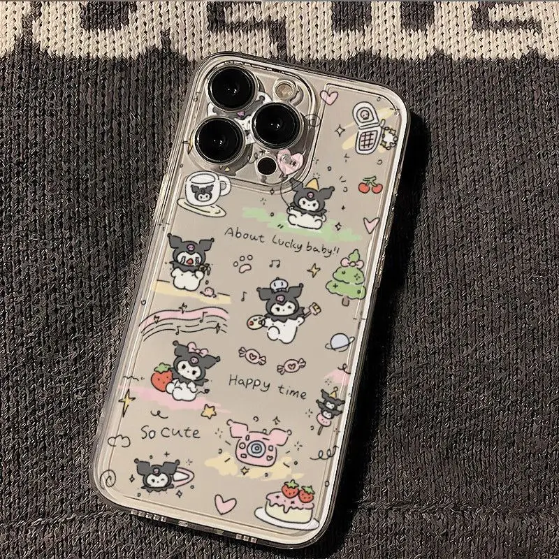 Мягкий чехол TR31 Kuromi для Moto E20 E4 E40 E30 E5 E6 E6S E7 Power Edge 20 Lite G200 S30 G3 G20 G10 G4 G41 G5 G50 G51 G5S