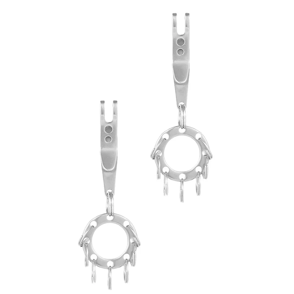 

Key Keychain Edc Clipsuspension Pendant Quickring Accessory Keyring Outdoor Carabiner Multi Titanium Pocket Chain Belt Buckle