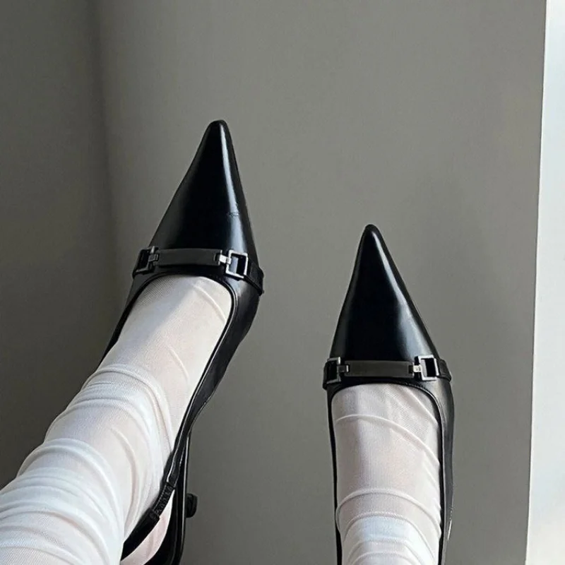 

Женские туфли-лодочки на высоком каблуке, с квадратным носком