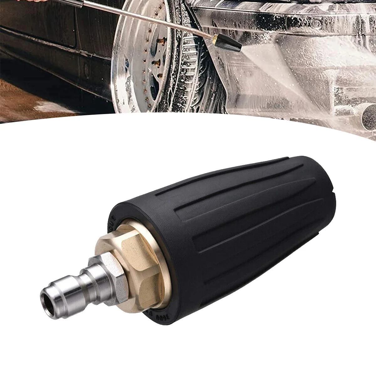1 шт. распылитель с турбонасадкой для мойки высокого давления 1/4 дюйма быстрым