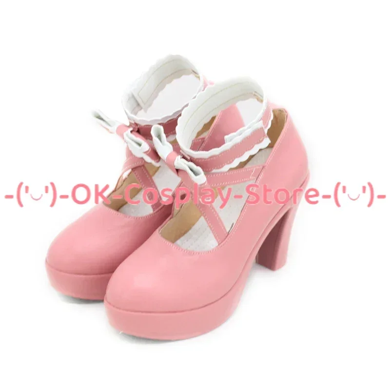 Обувь для косплея из аниме кто сделал меня принцессой сия милая розовая обувь