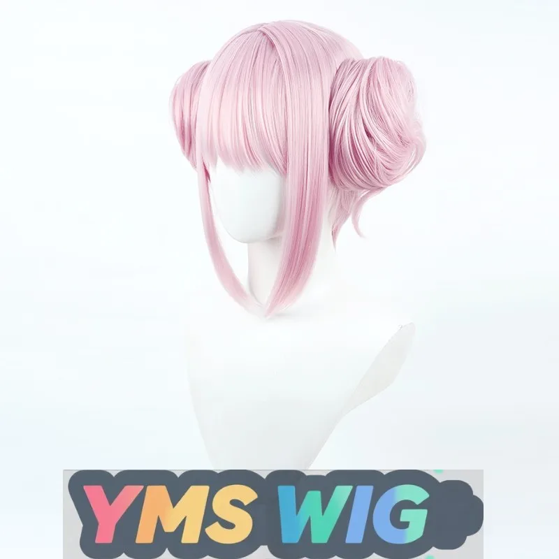 【YMS WIG】Синий архив — парик для косплея без цветов Holy Garden с ароматным розовым и двойным пучком волос (art.: 3920d1be7916d) - 3920d1be7916d