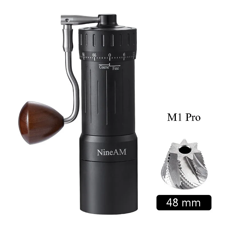 

Ручная кофемолка NineAM M1/Pro из нержавеющей стали