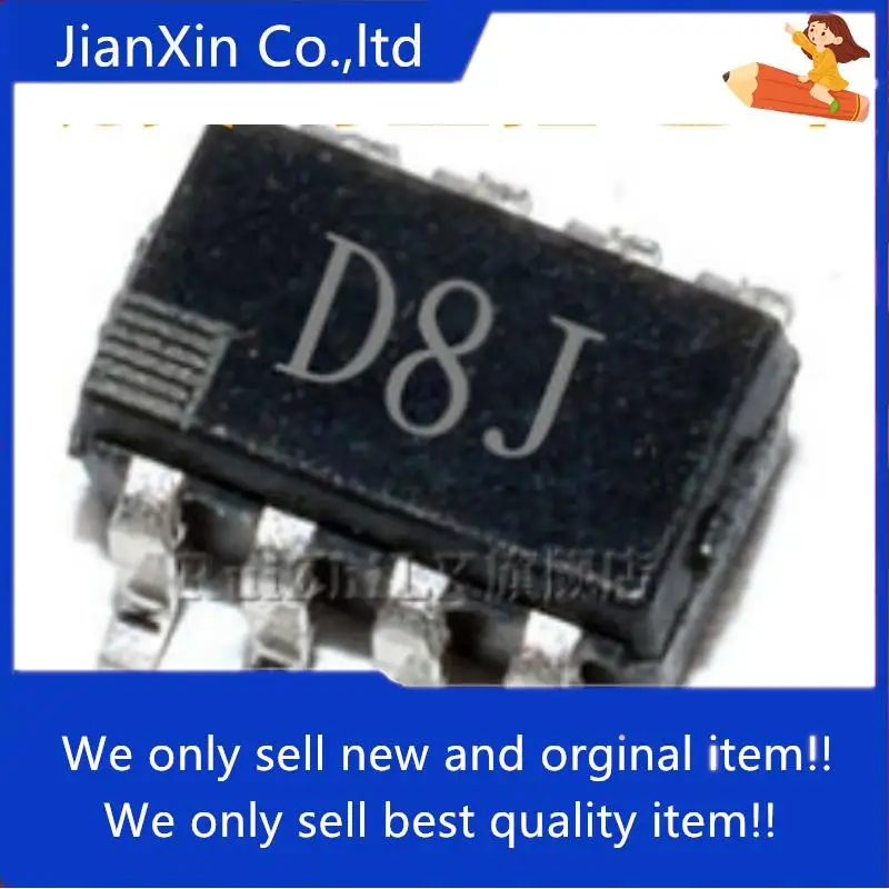 

10pcs 100% orginal new AD5160BRJZ50-RL7 Silkscreen D8J Digital Potentiometer SOT23-8