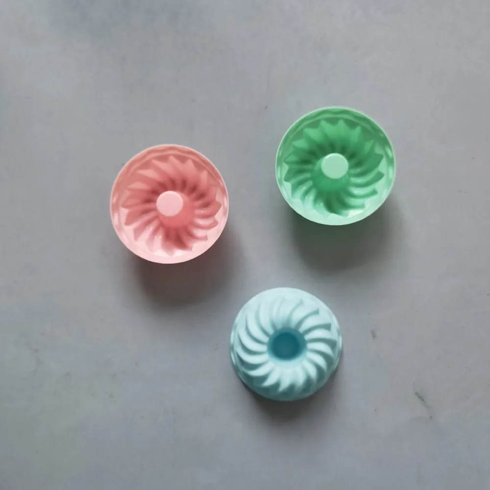 

3pcs/Set Silicone Cake Mold Round Shaped Helicoid Muffin Cupcake Baking Molds. Cooking Bakeware Maker DIY Cake Decorating Tools
