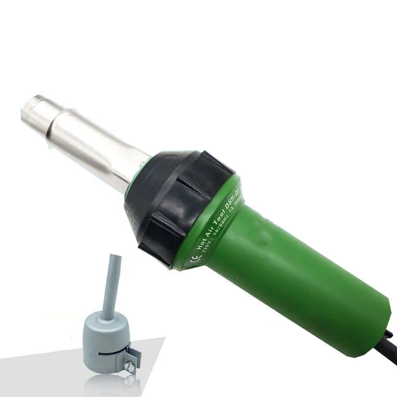 Профессиональный комплект для сварки горячим воздухом 1600 Вт + пластиковый