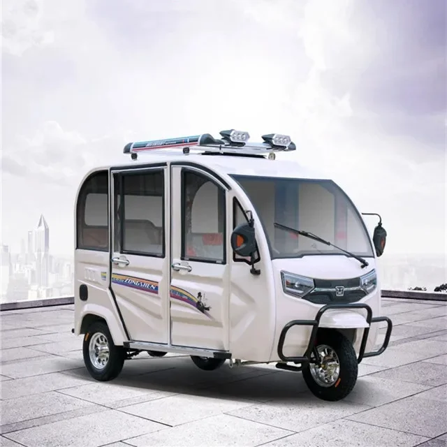Электрический трехколесный мотоцикл Bajaj Taxi