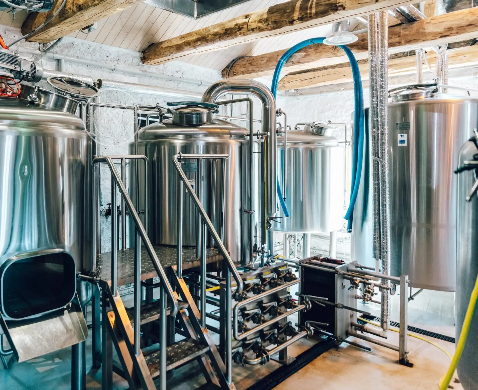 Рисунок 6 - Пивоваренное оборудование на 500 л