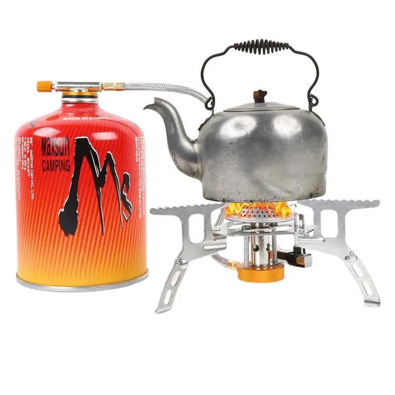

Portable Camping Stove Outdoor Portable Picnic Split Stove Foldable Lightweight Picnic Stove For Hiking Cooking Backpacking