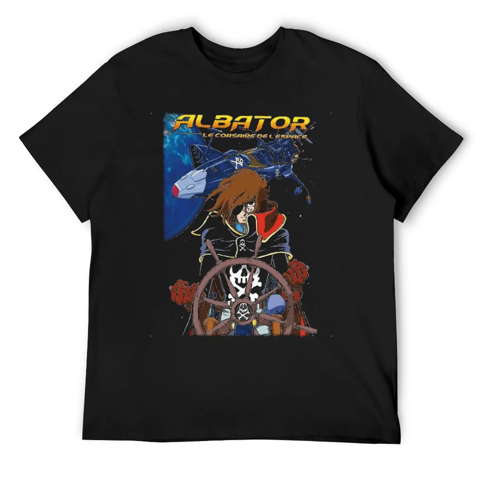 

Футболки Hujan Pagi Hari Terbawa Mimpi Albator для мужчин и женщин, футболки из чистого хлопка, футболки с круглым вырезом и коротким рукавом, одежда с принто...