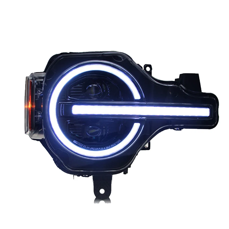 Светодиодная фара RGB для Ford Bronco 2020-2023 Rapter 2дверная 4дверная передняя Hi Low DRL