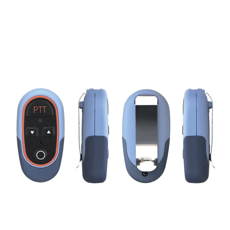 5CM Car Key Mini Walkie Talkie Portable Comunicator Handheld Business Interphone Ham HF Transceiver USB Charging Two Way Radio