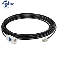 1pcs fakra b cable rg174 fakra b male to female coaxial cable rg174 car radio antenna extension cable radio pigtail cable white