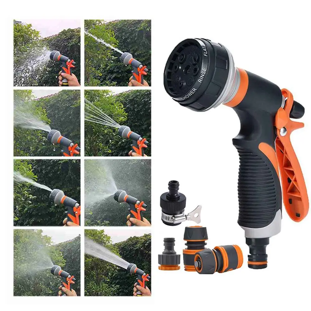 

Spray Nozzle Watering Sprinkler High Pressure Car Washer Hose Pipe Water Nozzle Garden Irrigation Water Gun