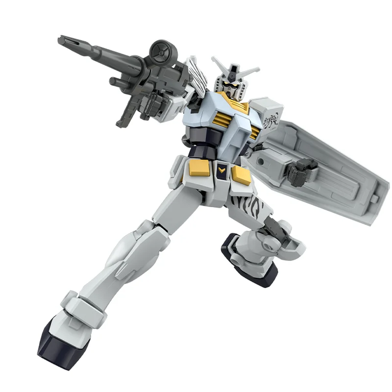 Фото Набор моделей Bandai gundam, аниме фигурки EG 1/144, реальная фигурка BAIHU из настоящей фигурки героев аниме, игрушки для детей №5