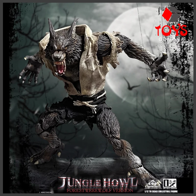 

COOMODEL x OUZHIXIANG 1/12 PM001/2 Palmtop Монстры Jungle Howl Forest Werewolf фигурка Модель Коллекционная игрушка