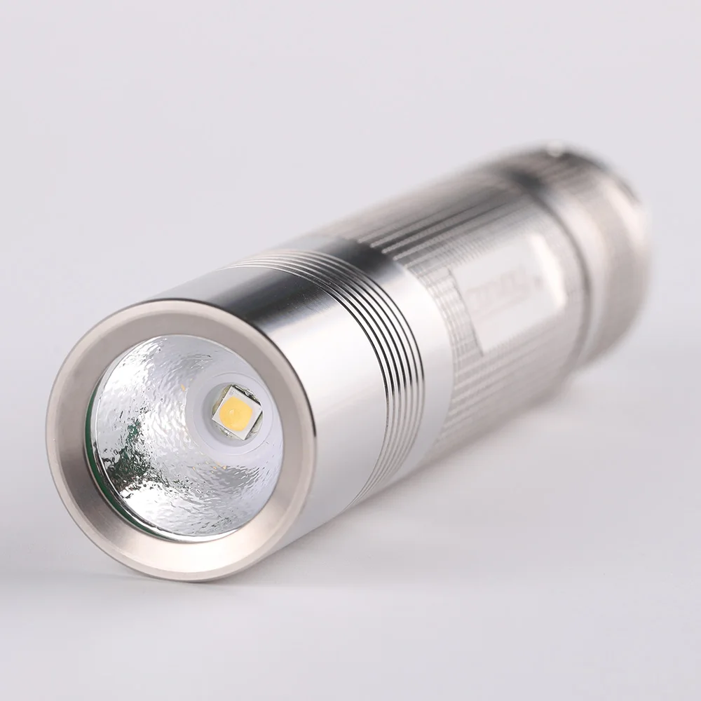 Фонарик Convoy S2 + 18650 из титанового сплава 519A SST40 SFT40