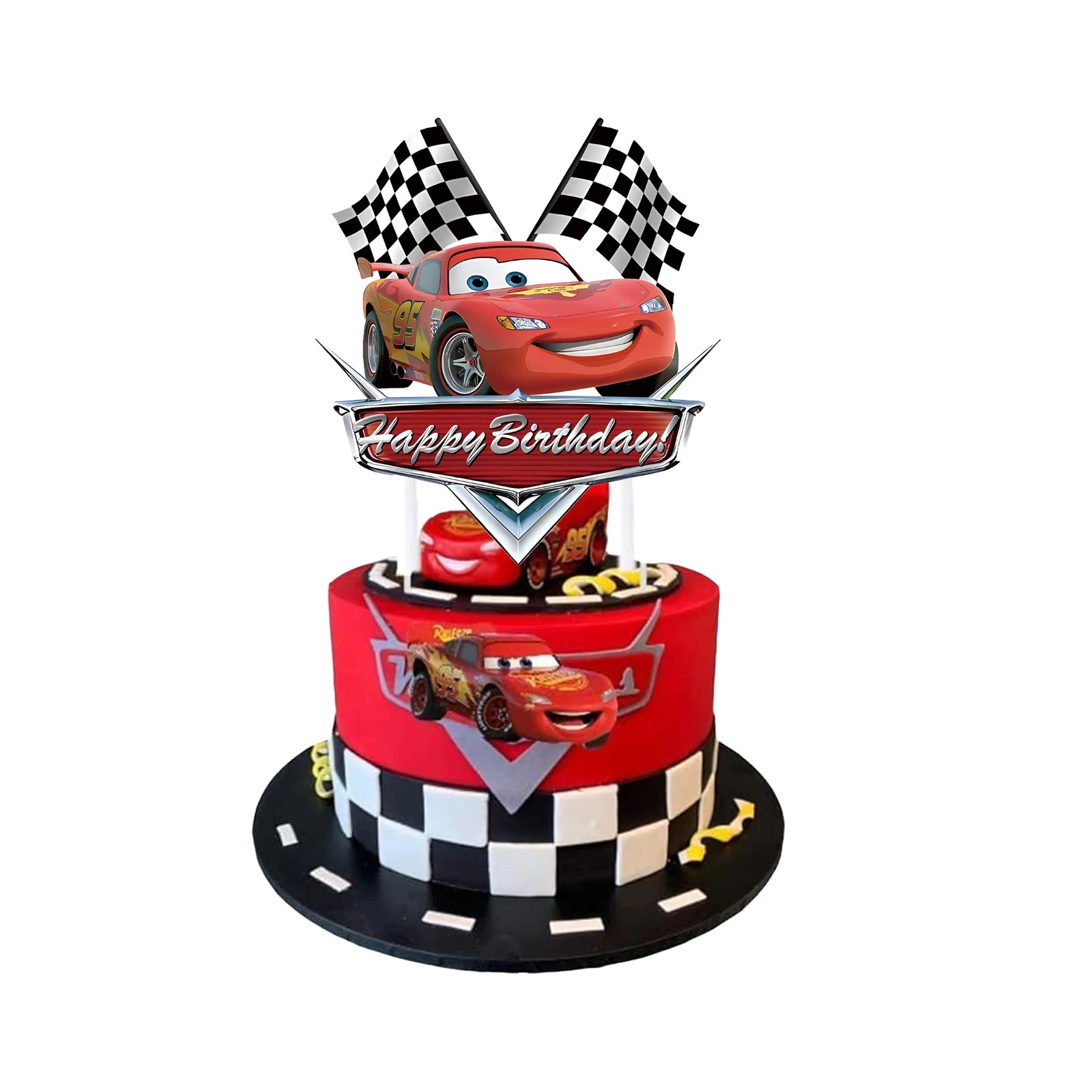 

Топперы для торта Disney Lightning McQueen