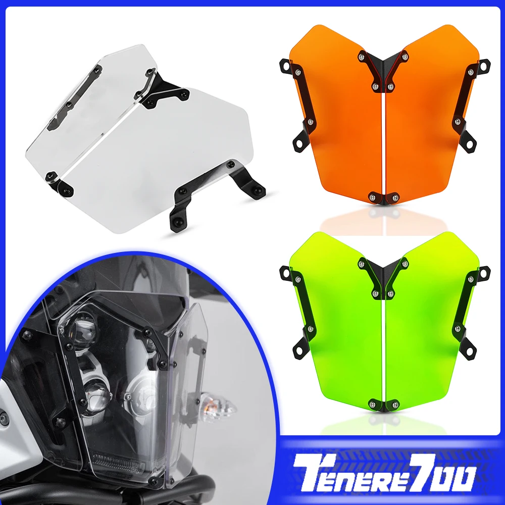 

For Yamaha Tenere 700 XTZ690 XTZ700 T7 XTZ 690 700 2019 2020 2021 Motorcycle Headlight Protector Cover Grill Head light Guard