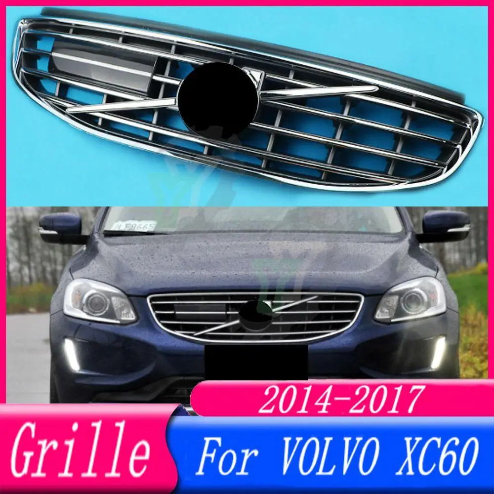 

31364322/31383751 For VOLVO XC60 2014 2015 2016 2017 Car Accessory Chrome Front Bumper Grille Centre Panel Styling Upper Grill