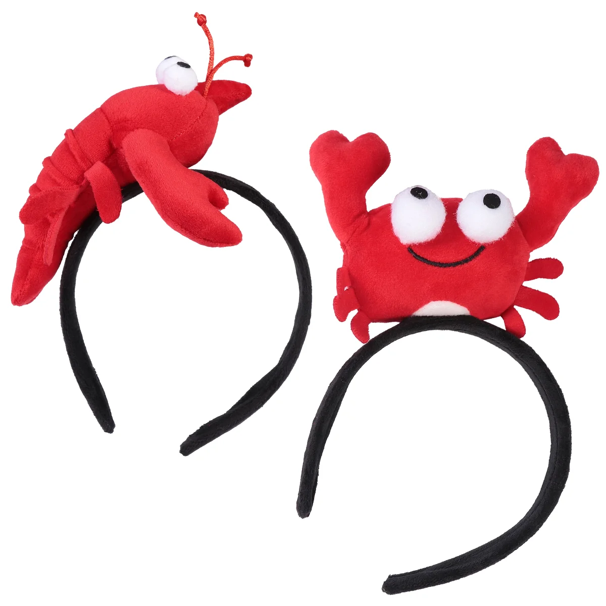 

Headband Halloween Lobster Crab Costume Party Hair Christmas Band Hairband Carnival Boppers Hoop Head Animal Crayfish Accessory