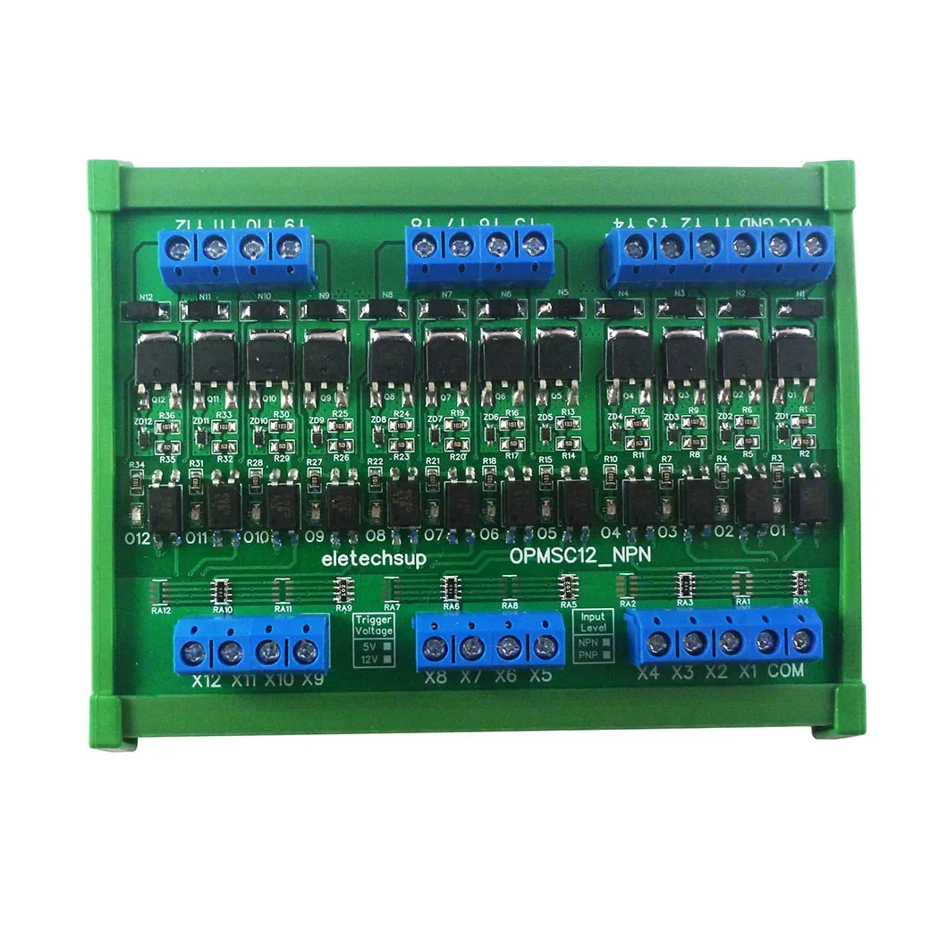 12CH DC 3 V/5V/12V/24V 5A PLC усилитель сигнала NPN/PNP модуль преобразователя логического