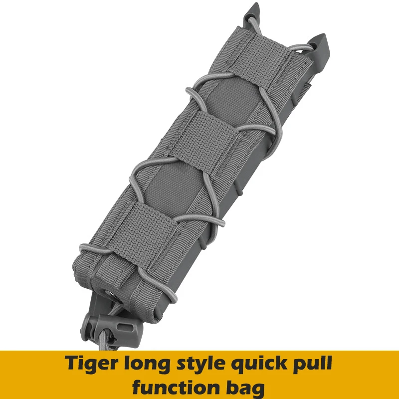 

Magazine Pouch Tactical Modular MOLLE Open Mag Pouch Carrier For Military Hunting Airsoft Pistol 9mm Long Magazine