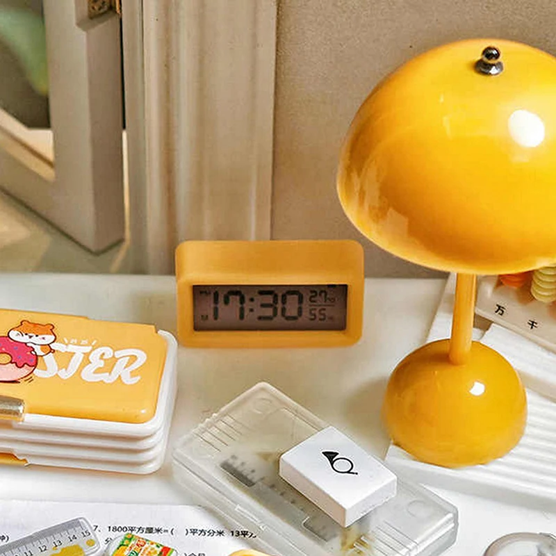 1 шт. миниатюрный будильник для куклы канцелярские принадлежности модель